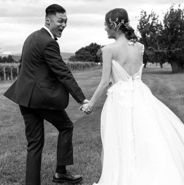 王棠云與大眾男神余文樂成婚 王棠云與大眾男神余文樂成婚