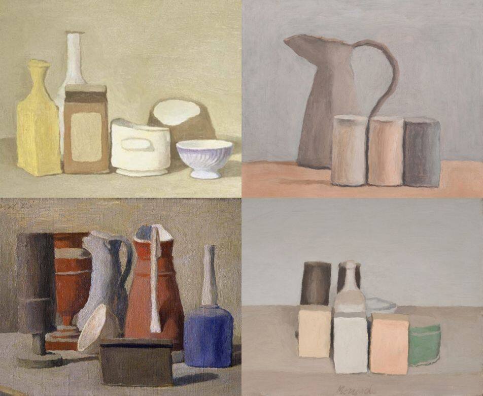 何謂莫蘭迪色？Giorgio Morandi（莫蘭迪）（1890年-1964年）是一位意大利畫家和版畫家，專門畫