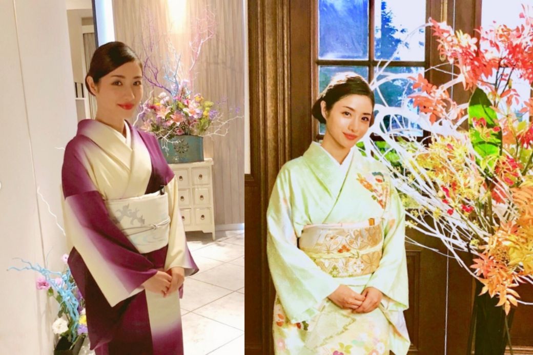《高嶺之花》劇中飾演花道名門長女的石原里美,不時都會以傳統和服造型 《高嶺之花》劇中飾演花道名門長女的石原里美,不時都會以傳統和服造型