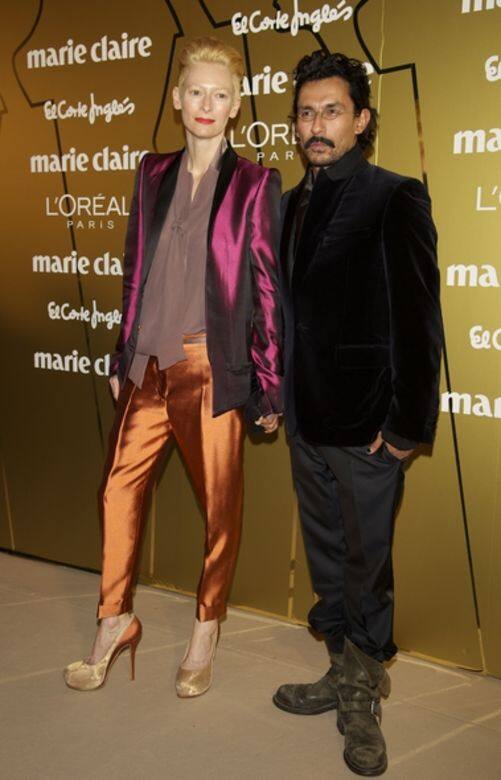 哥倫比亞裔法國設計師Haider Ackermann是她的紅地毯摯愛,Tilda Swinton不時穿上他的設計 哥倫比亞裔法國設計師Haider Ackermann是她的紅地毯摯愛,Tilda Swinton不時穿上他的設計