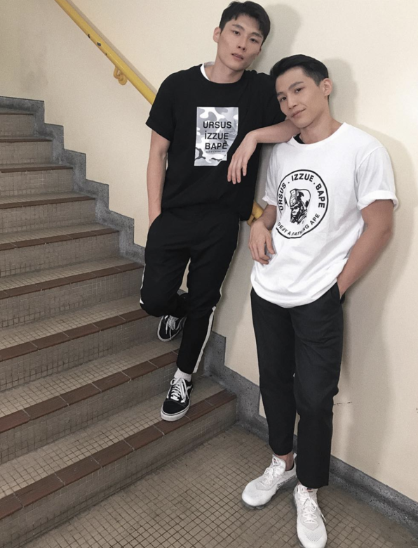湯君慈與湯君瑤一黑一白的穿搭十分型格 湯君慈與湯君瑤一黑一白的穿搭十分型格
