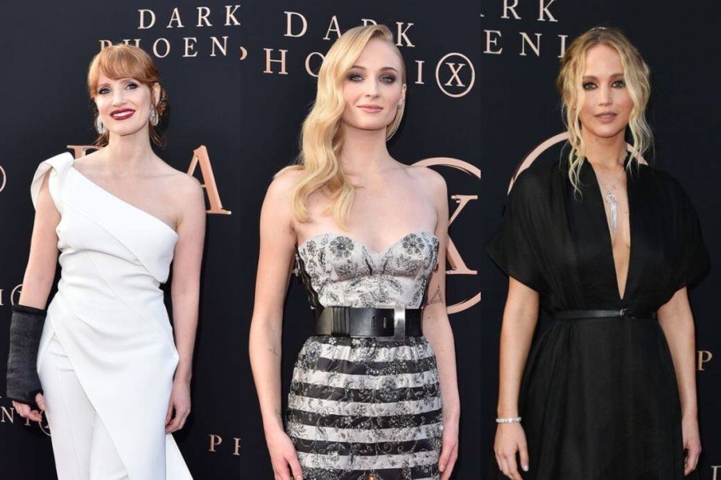 《變種特攻:黑鳳凰》首映Sophie Turner、Jennifer Lawrence及Jessica Chastain三大女神哪位最搶鏡? 《變種特攻:黑鳳凰》首映Sophie Turner、Jennifer Lawrence及Jessica Chastain三大女神哪位最搶鏡?
