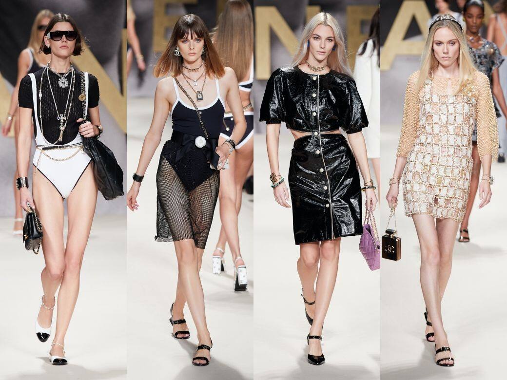 Chanel  2022春夏時裝展亮點：質感衣料