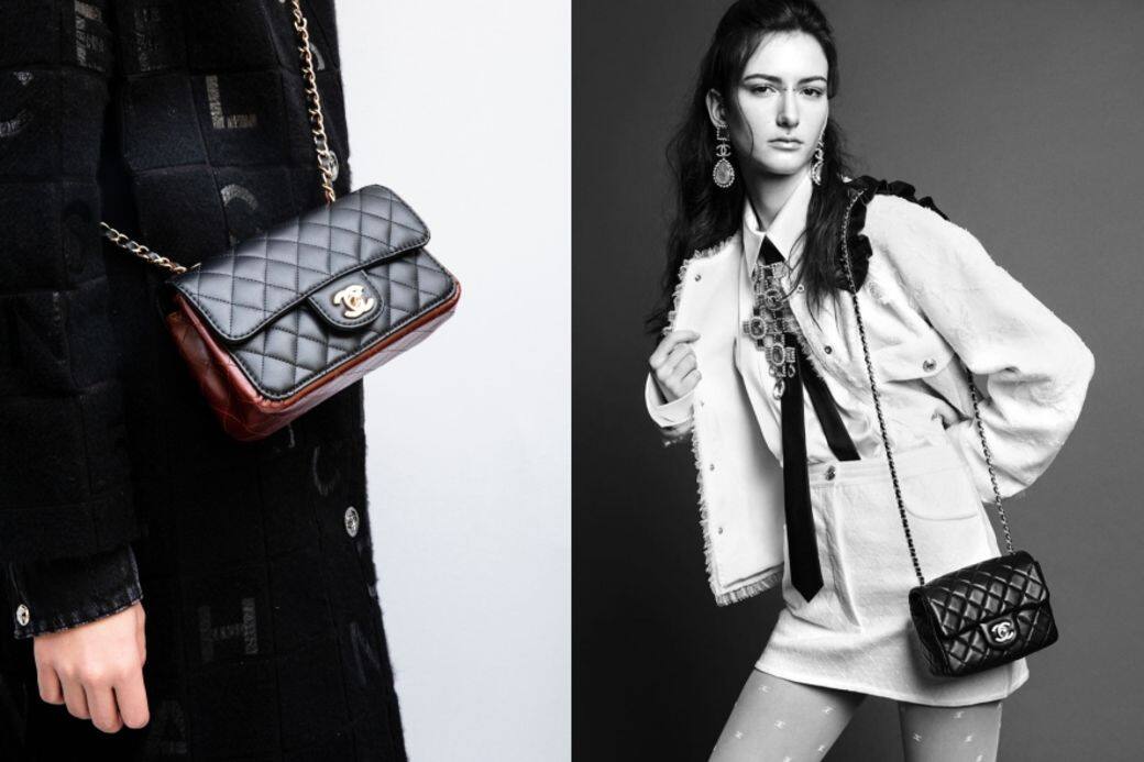 Chanel 2020年度加價當中，以Classic系列增幅最大，Chanel Classic Mini Square Flp Bag加價高達25%，由2,680
