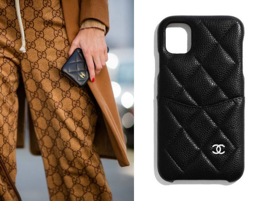 Chanel手機殼女生必想收藏！介紹品牌iPhone 11菱格小羊皮電話套與多款鏈帶電話袋！