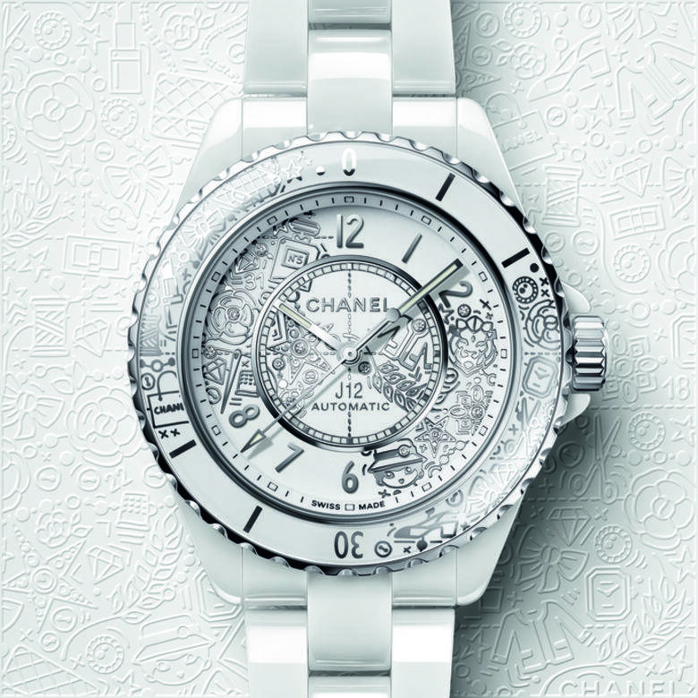 今年適逢Chanel J12手錶面世20周年，Chanel特別推出紀念限量系列，設計充滿玩