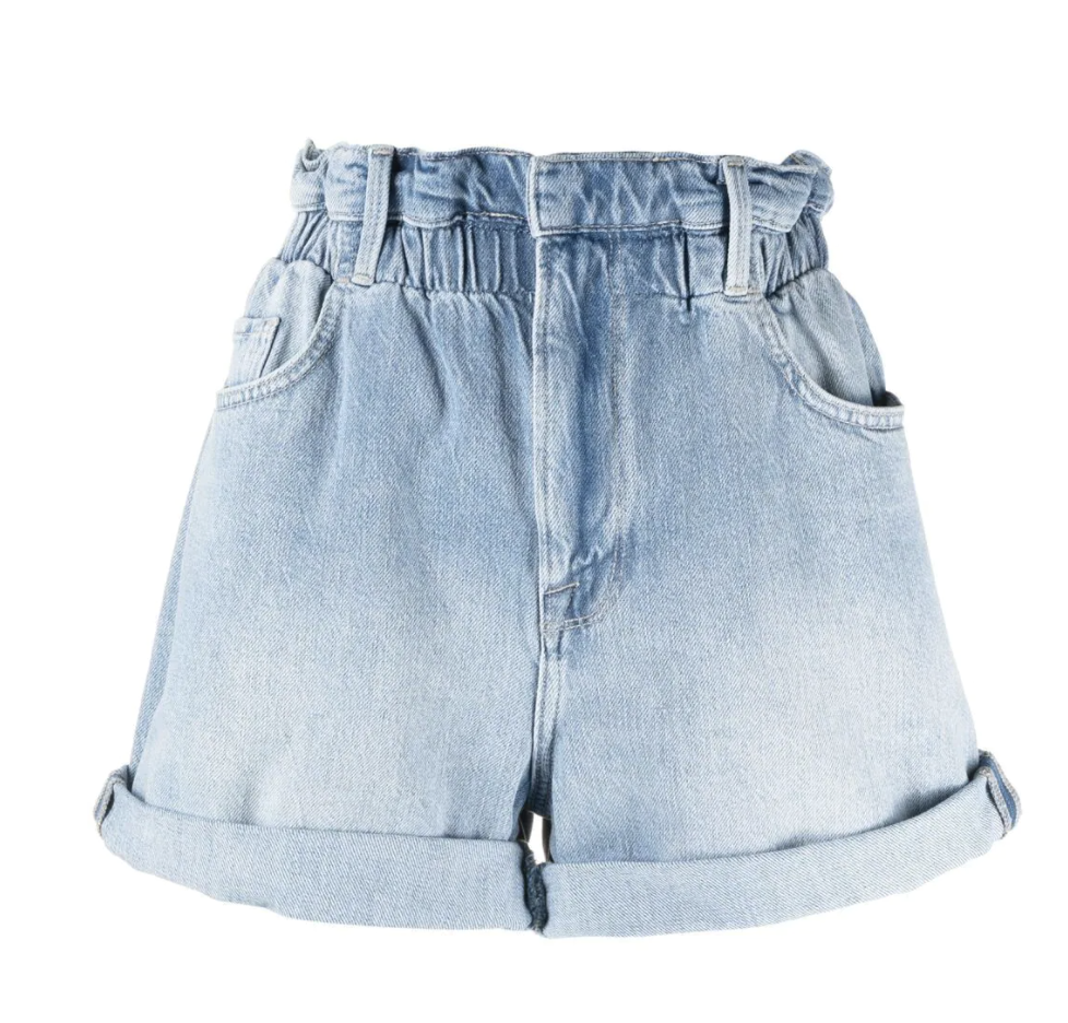 FRAME flared denim shorts FRAME flared denim shorts