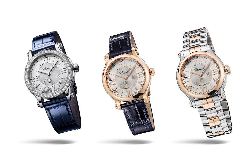 除了限量版的Happy Sport the First,Chopard亦為Happy Sport腕錶引入全新款式,不但備有多款完 除了限量版的Happy Sport the First,Chopard亦為Happy Sport腕錶引入全新款式,不但備有多款完