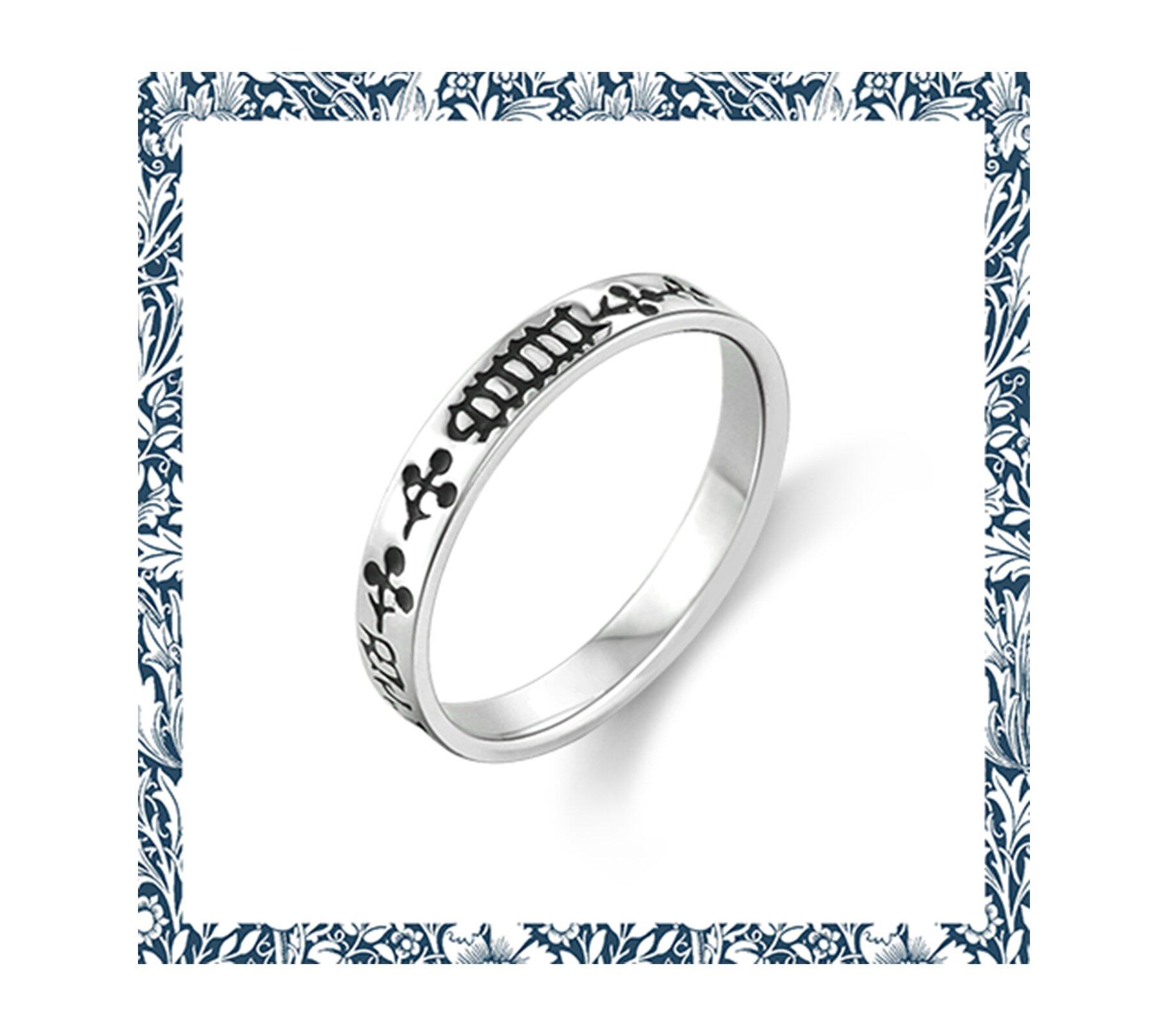 V&A「Posy」950鉑金戒指 V&A「Posy」950鉑金戒指