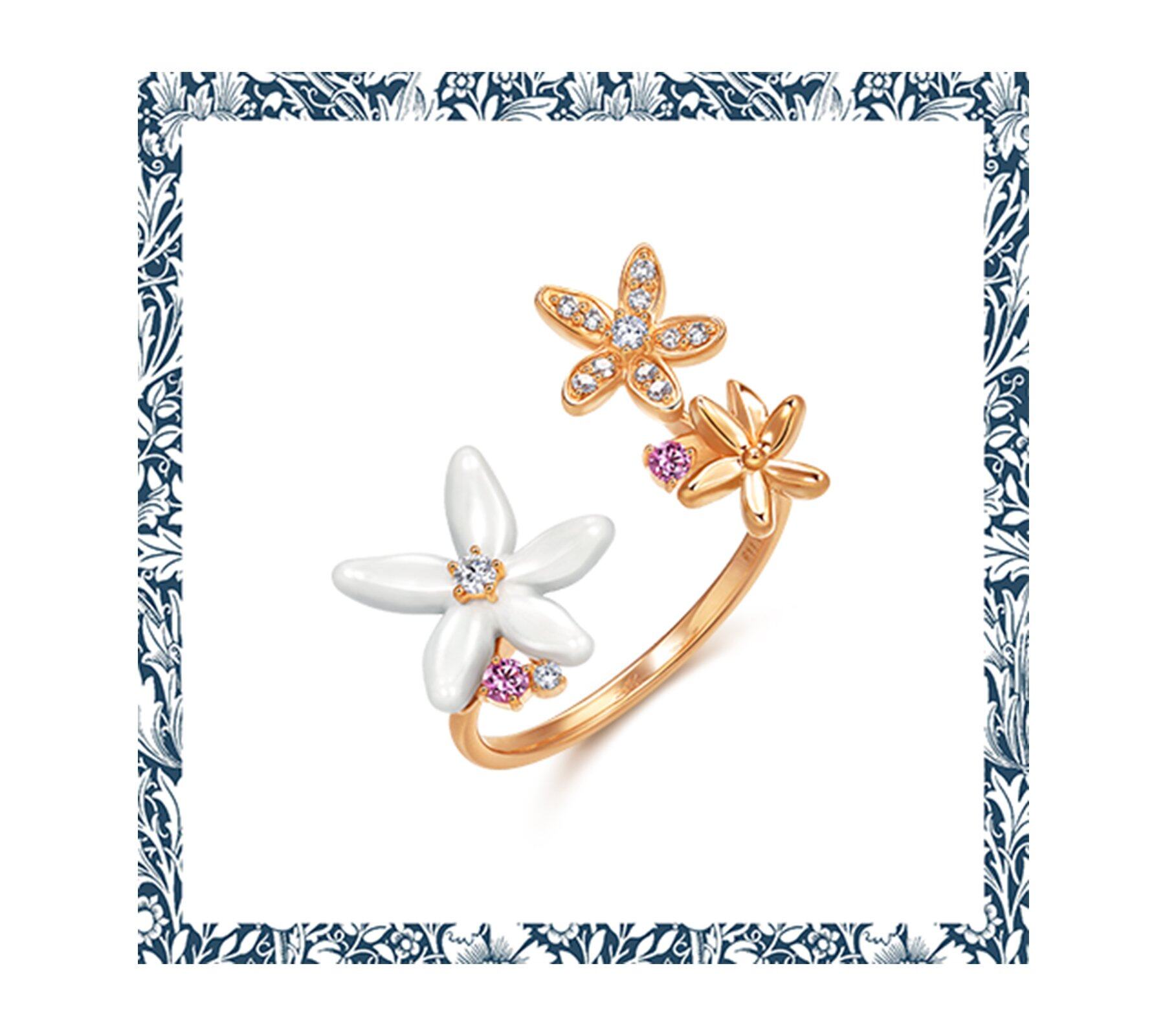 V&A「Bless」18K玫瑰金鑽石戒指 V&A「Bless」18K玫瑰金鑽石戒指
