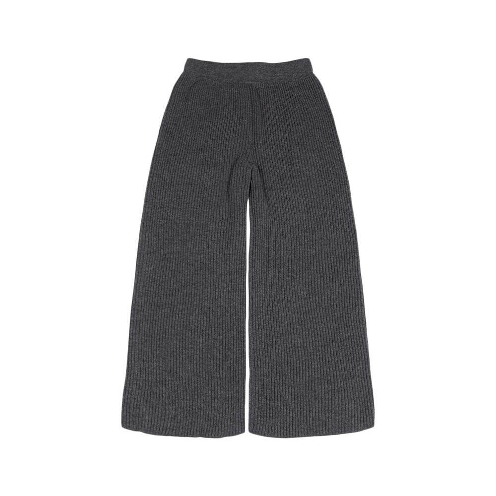 LASTICA Made By ANNALISA BUCCI Cashmere Ribbed Charcoal Pants LASTICA Made By ANNALISA BUCCI Cashmere Ribbed Charcoal Pants