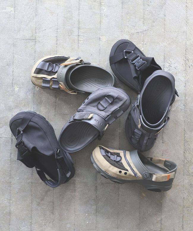 全新鞋款靈感取自於戶外,宛如Fishing Vest Sandals,正正以釣魚背心作為發想,將其概 全新鞋款靈感取自於戶外,宛如Fishing Vest Sandals,正正以釣魚背心作為發想,將其概