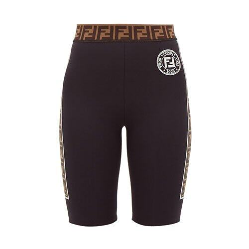 FF logo-stripe cycling shorts FF logo-stripe cycling shorts