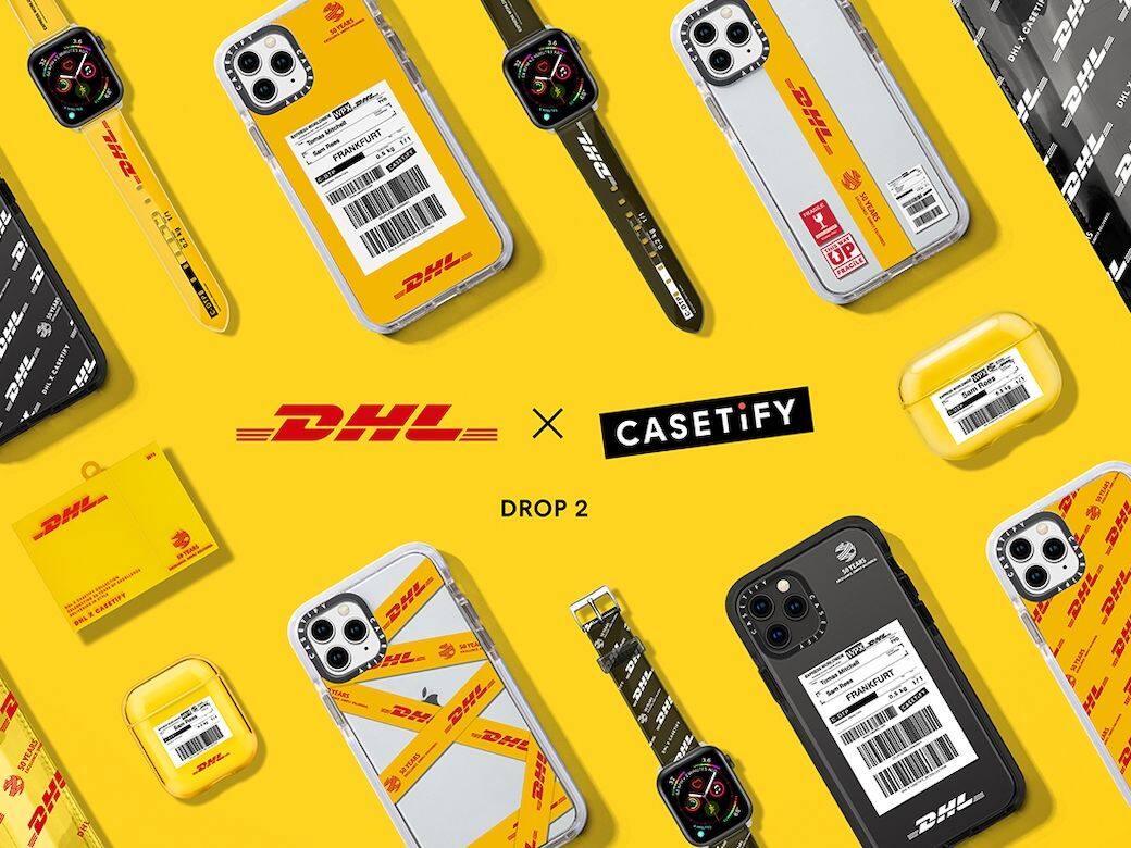 DHL x Casetify再度聯手的全新設計於下年1月9日正式開售！