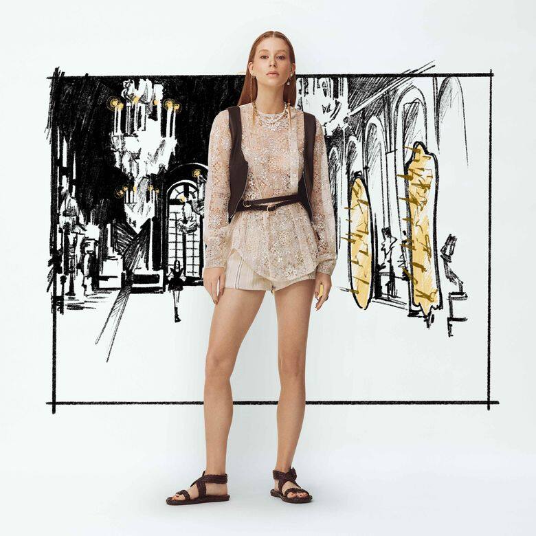 品牌更找上巴西女星Marina Ruy Barbosa演釋的系列最新造型! 品牌更找上巴西女星Marina Ruy Barbosa演釋的系列最新造型!