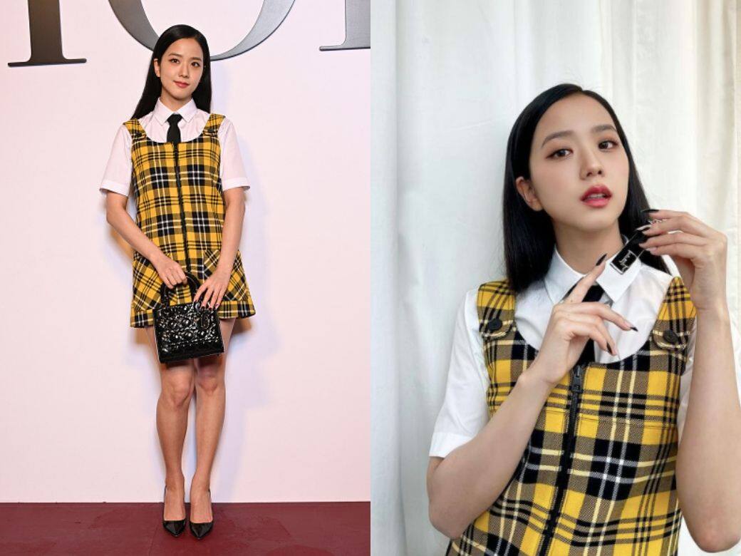 BLACKPINK Jisoo出席Dior 2022秋冬時裝展 BLACKPINK Jisoo出席Dior 2022秋冬時裝展