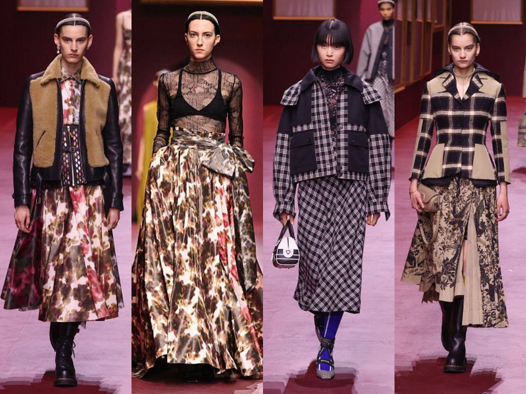 Dior 2022秋冬時裝展焦點:圖案拼布 Dior 2022秋冬時裝展焦點:圖案拼布