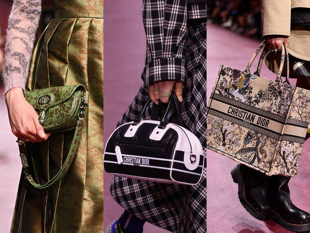 Dior 2022秋冬時裝展焦點:熱賣袋款 Dior 2022秋冬時裝展焦點:熱賣袋款