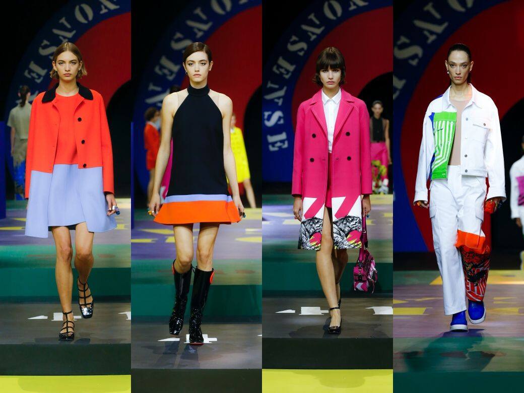 Dior 2022春夏時裝展亮點：七彩色塊