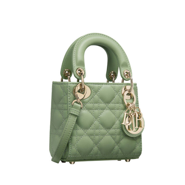 粉綠色Micro Lady Dior手袋 $27,500