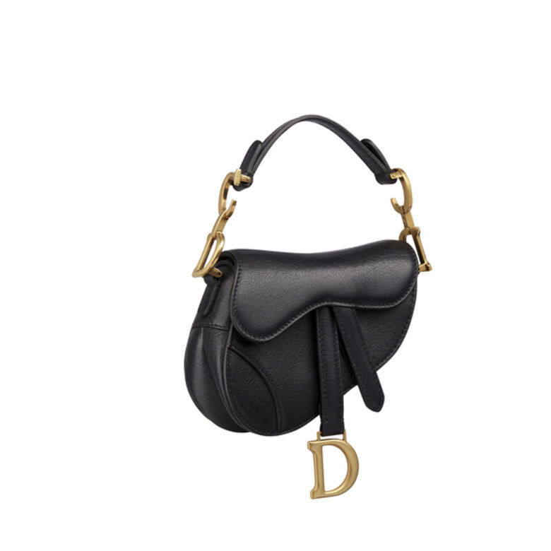 黑色Micro Dior Saddle手袋 $19,900 黑色Micro Dior Saddle手袋 $19,900