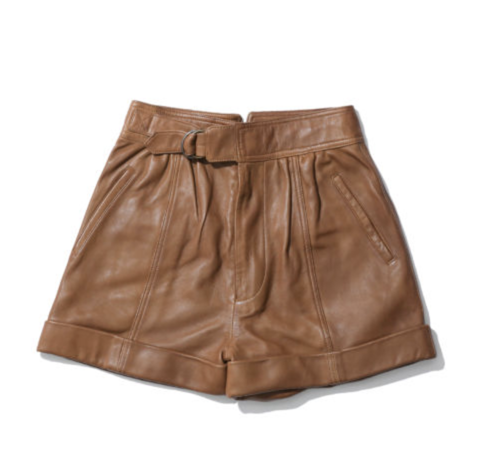 ZADIG & VOLTAIRE Scout Cuir shorts