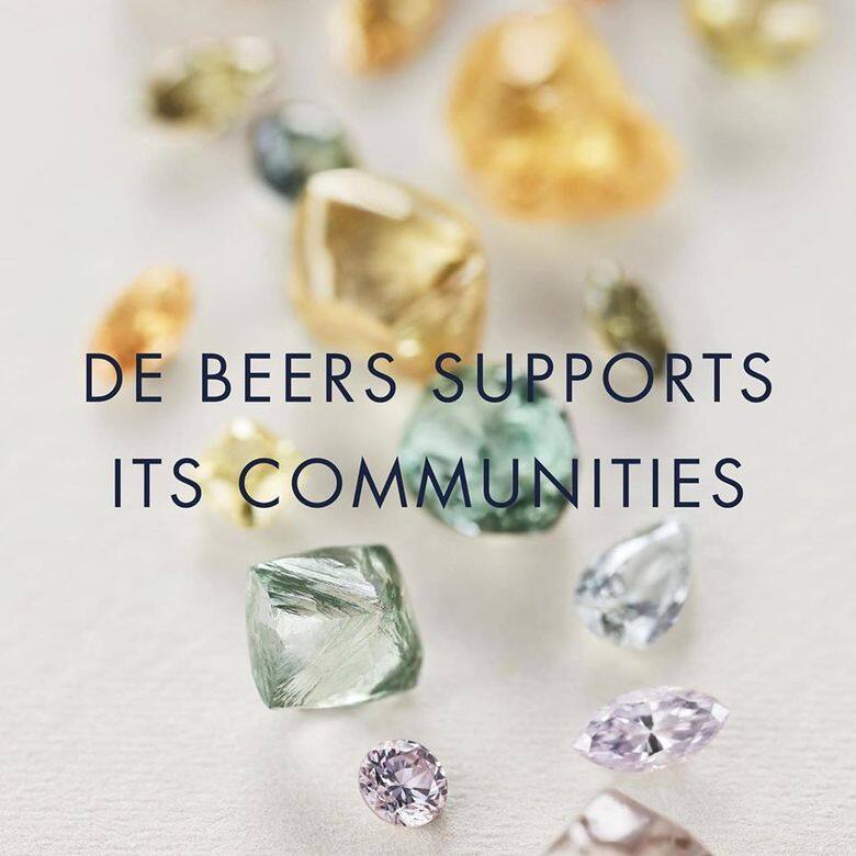 De Beers Jewellers母公司De Beers Group,向博茨瓦納和納米比亞捐贈250萬美元以抗擊新型 De Beers Jewellers母公司De Beers Group,向博茨瓦納和納米比亞捐贈250萬美元以抗擊新型