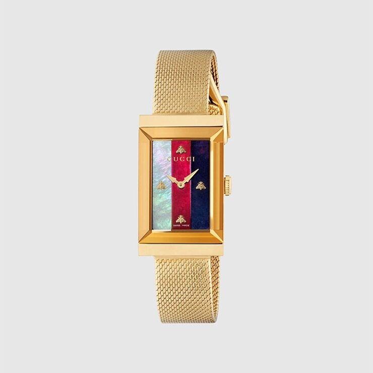 Gucci G-Frame 手錶 (21x34毫米) Gucci G-Frame 手錶 (21x34毫米)