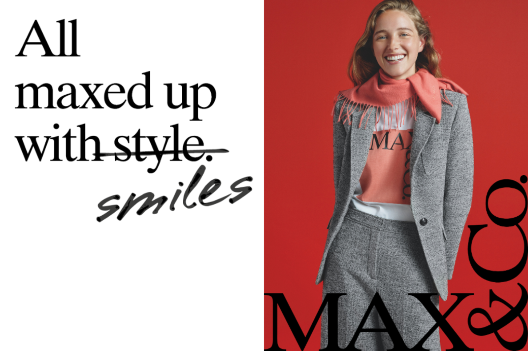 來自意大利的Max&Co. 2020秋冬以歡樂穿搭為主旨,簡潔大方又充滿活力,易穿 來自意大利的Max&Co. 2020秋冬以歡樂穿搭為主旨,簡潔大方又充滿活力,易穿