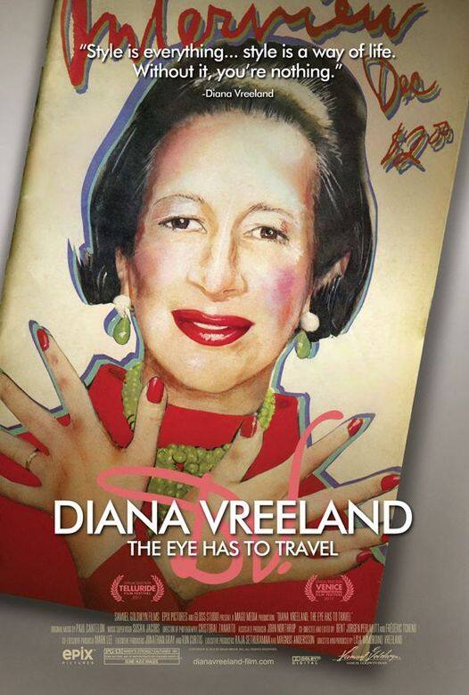 時尚教主 Diana Vreeland：The Eye Has to Travel類型：紀錄片被譽為傳奇的時尚編輯Diana Vreeland，曾擔