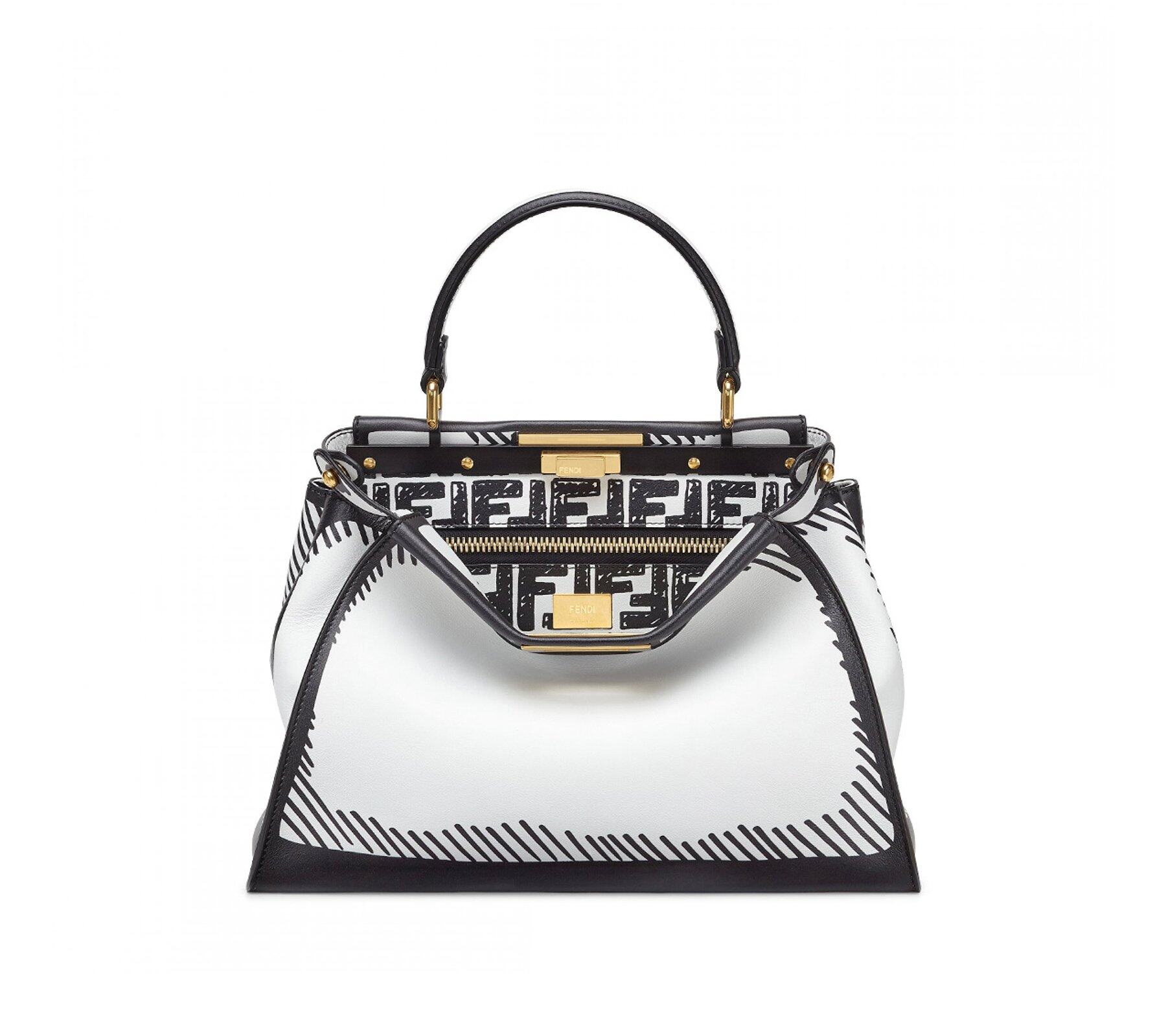 Fendi California Sky系列Peekaboo中號手袋 Fendi California Sky系列Peekaboo中號手袋