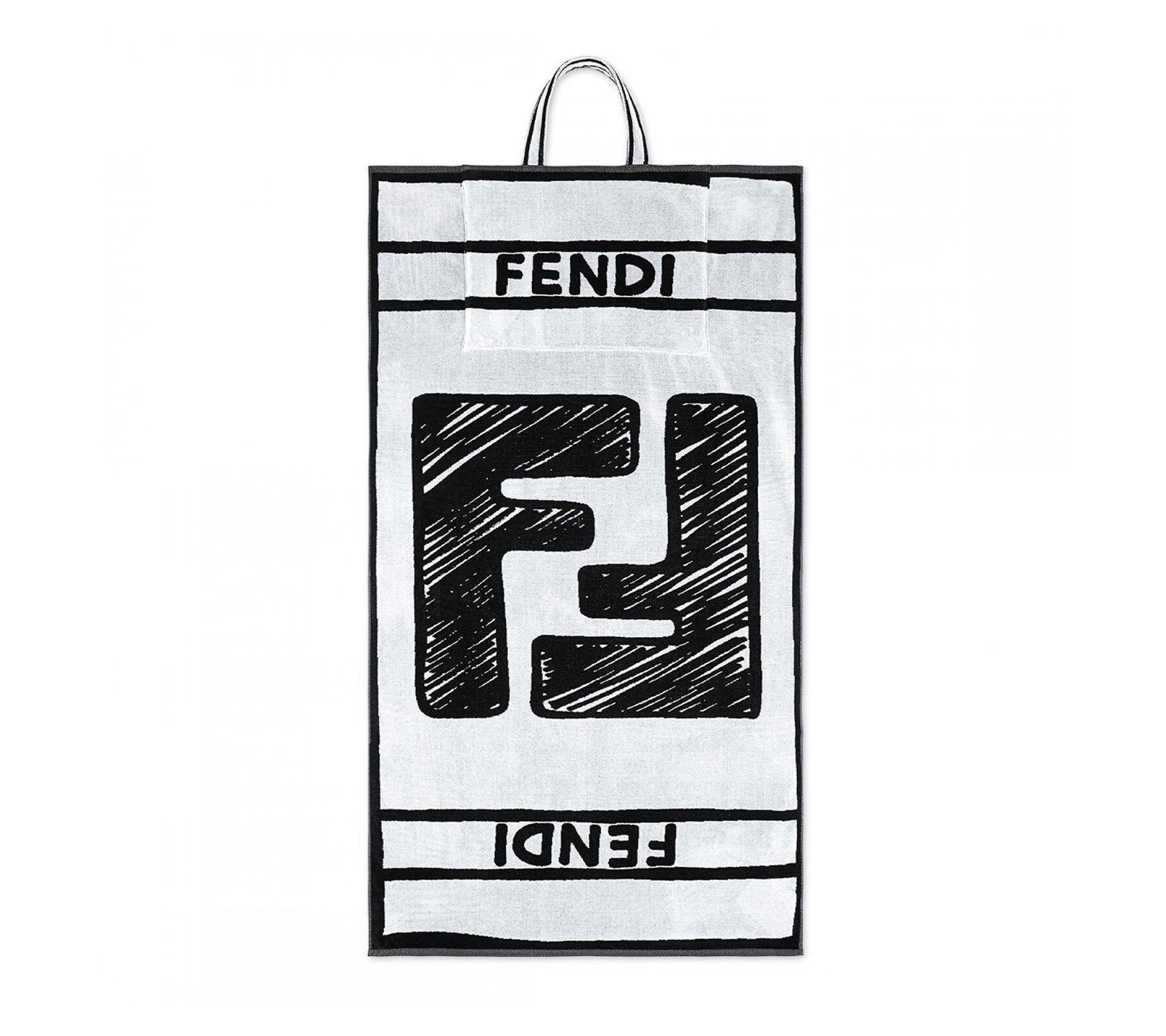 Fendi California Sky系列沙灘巾布手袋 Fendi California Sky系列沙灘巾布手袋