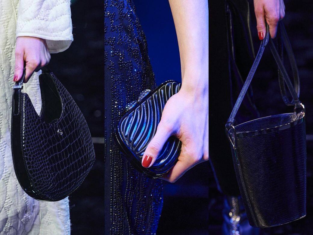Giorgio Armani 2022秋冬時裝展焦點：簡約手袋