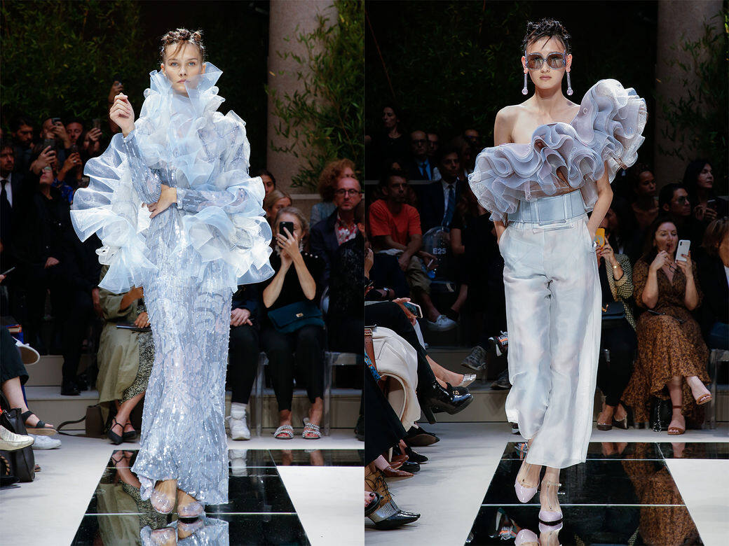 以柔美色彩襯出嫵媚穿搭! Giorgio Armani 2020春夏女裝系列 以柔美色彩襯出嫵媚穿搭! Giorgio Armani 2020春夏女裝系列