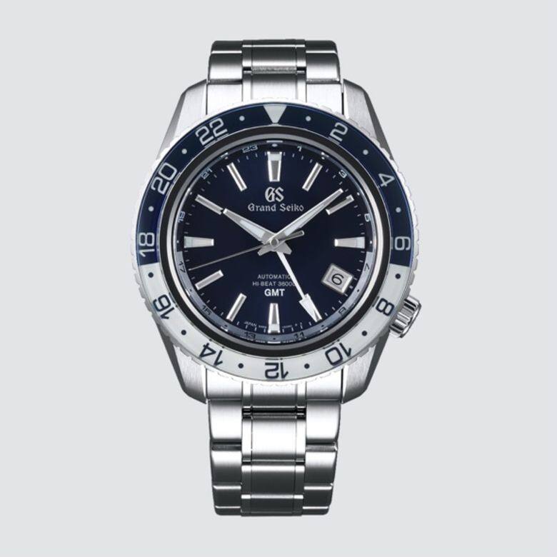 Grand Seiko Sport系列的顏色配搭可算最多變化,這款具日期、雙時區、24小時、日夜顯 Grand Seiko Sport系列的顏色配搭可算最多變化,這款具日期、雙時區、24小時、日夜顯