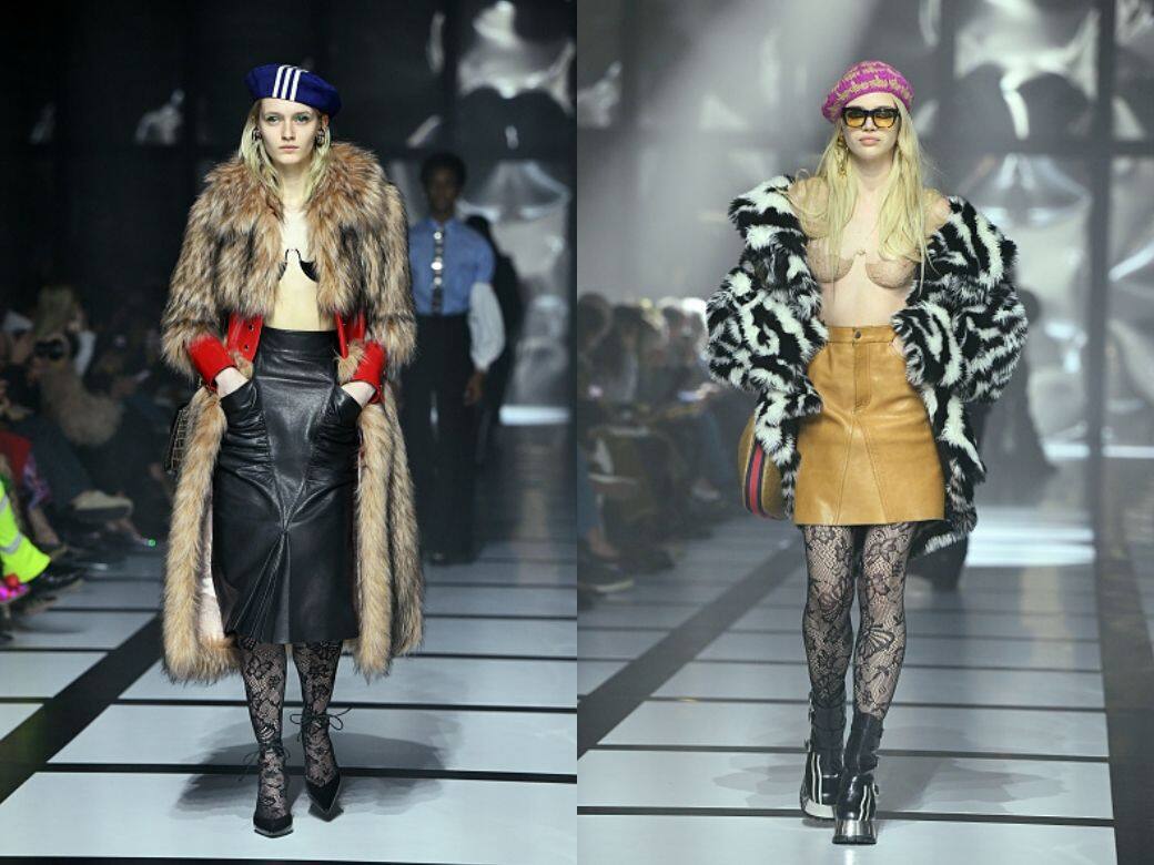 Gucci 2022秋冬時裝展焦點:華麗faux fur Gucci 2022秋冬時裝展焦點:華麗faux fur