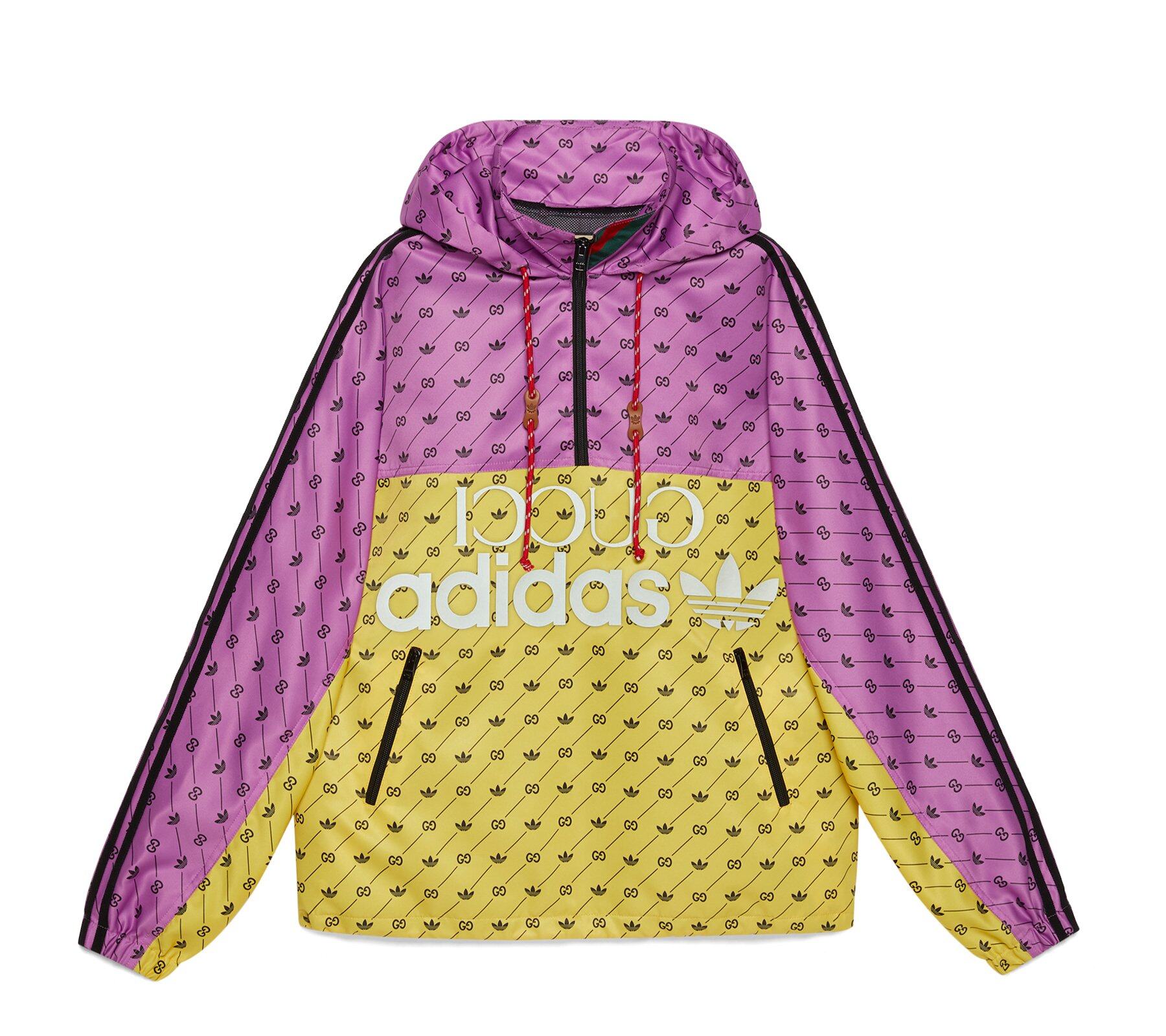 黃色及紫色adidas x Gucci飛行員外套 黃色及紫色adidas x Gucci飛行員外套