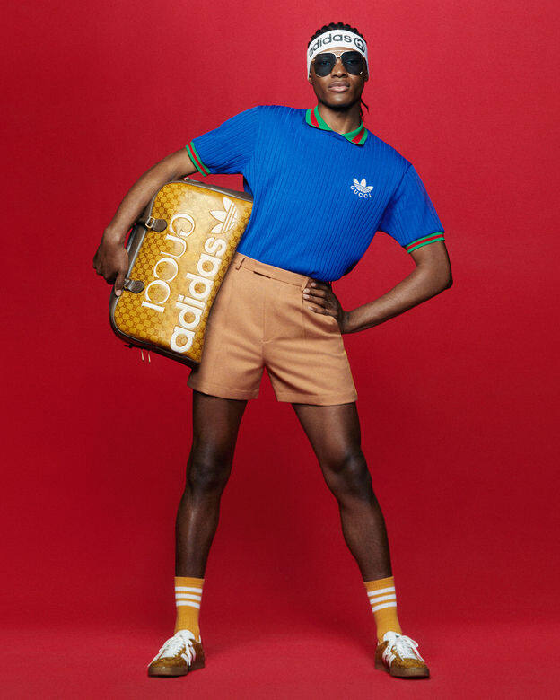 喜歡波鞋的,一定不會錯過adidas x Gucci的運動鞋,經典的Original GG帆布圖案配上Gazelle 喜歡波鞋的,一定不會錯過adidas x Gucci的運動鞋,經典的Original GG帆布圖案配上Gazelle