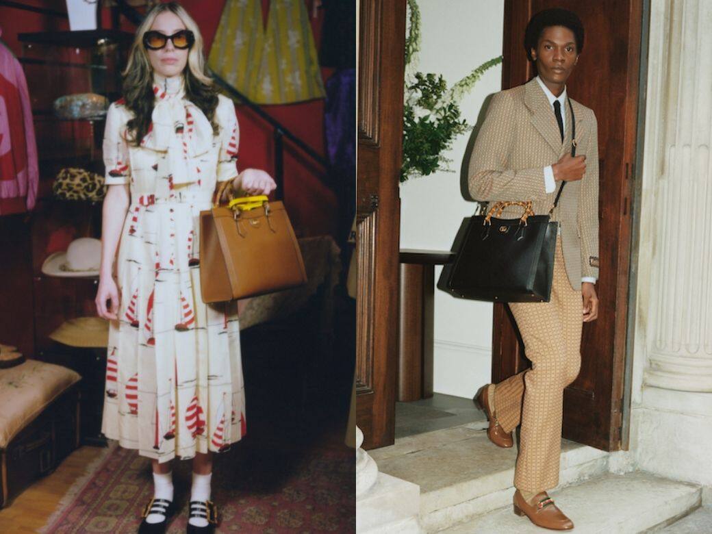 全新面貌的Gucci Diana手袋,完全體現了Gucci推崇自由的精神。在性別光譜多元化 全新面貌的Gucci Diana手袋,完全體現了Gucci推崇自由的精神。在性別光譜多元化