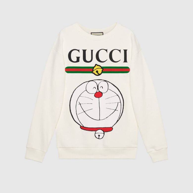 Doraemon x Gucci棉質T恤 $5,200 Doraemon x Gucci棉質T恤 $5,200