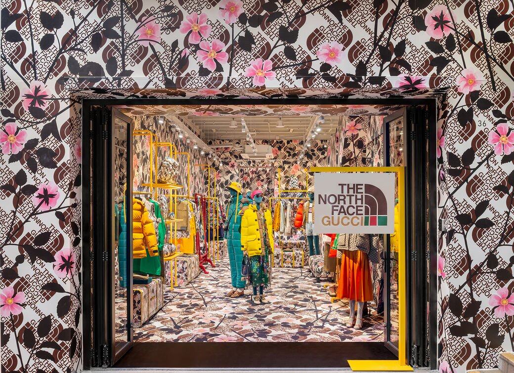 Gucci Pin期間限定店的概念,靈感來自數碼地圖上標示位置的圖標(pin),正好體 Gucci Pin期間限定店的概念,靈感來自數碼地圖上標示位置的圖標(pin),正好體