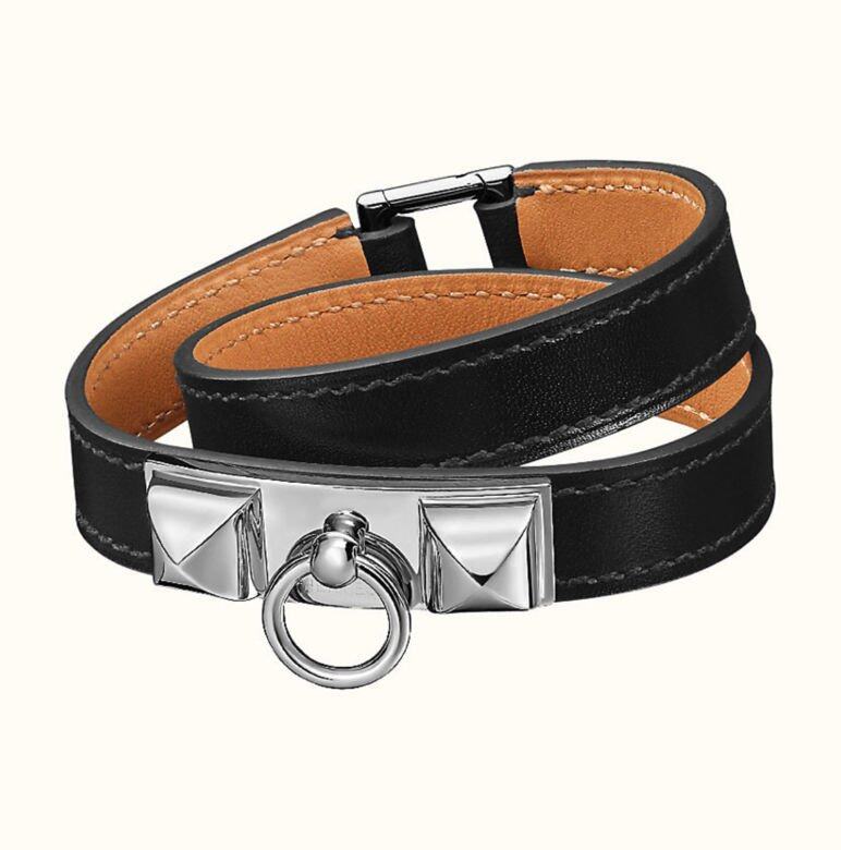 Rivale Double Tour Bracelet ($4,800) 備有幼身款式，方便疊戴其他款式的手環。