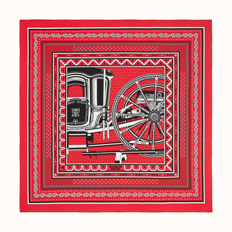 Hermès Balade en Berline Bandana Scarf 70 x 70cm $2,800按此瀏覽Hermès絲巾 Hermès Balade en Berline Bandana Scarf 70 x 70cm $2,800按此瀏覽Hermès絲巾