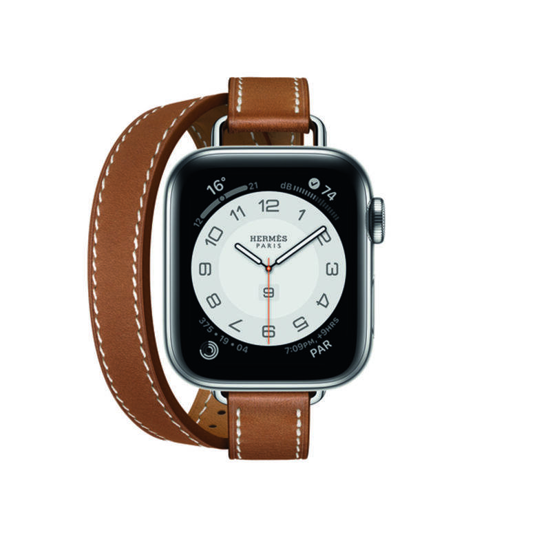 自2015年,愛馬仕與Apple攜手創新,最新合作的Apple Watch Hermès Series 6系列中,增添全新 自2015年,愛馬仕與Apple攜手創新,最新合作的Apple Watch Hermès Series 6系列中,增添全新