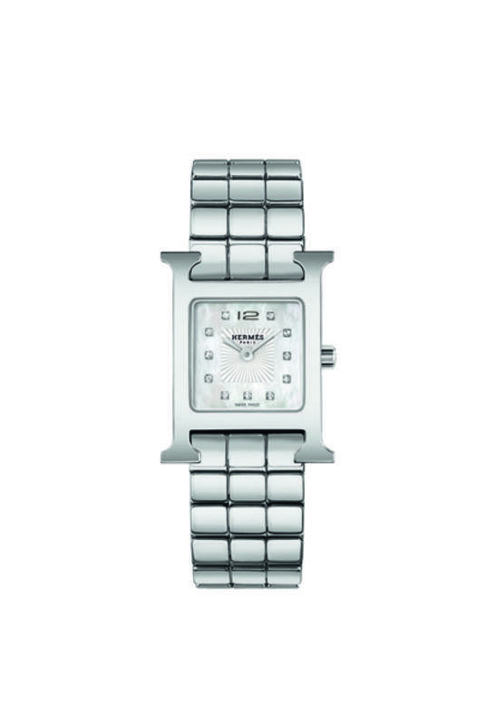 除了手袋外,愛馬仕手錶也是值得投資的單品,這款全新Hermès Heure H腕錶配 除了手袋外,愛馬仕手錶也是值得投資的單品,這款全新Hermès Heure H腕錶配