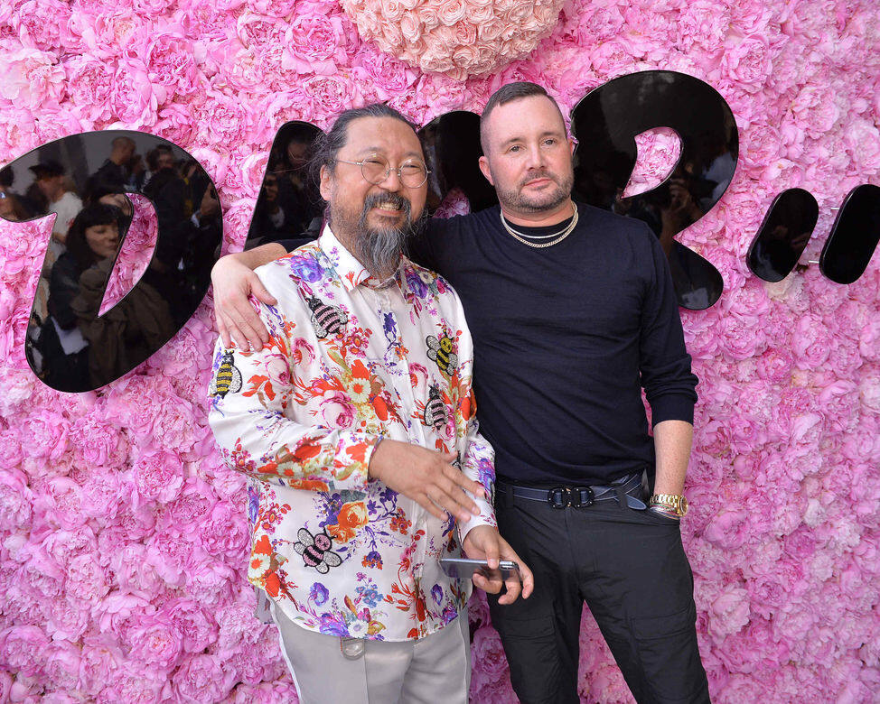Kim Jones 極愛流行日本文化,本身與村上隆也是摯友。 Kim Jones 極愛流行日本文化,本身與村上隆也是摯友。