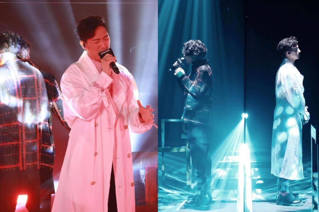 今年初Jay Fung與Mirror成員Jer柳應廷於音樂會合作,他與Jer以「黑白配」造型現身 今年初Jay Fung與Mirror成員Jer柳應廷於音樂會合作,他與Jer以「黑白配」造型現身
