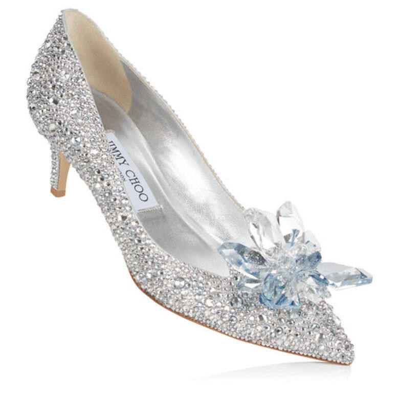 淺藍色水晶低跟鞋 Allure $28,300