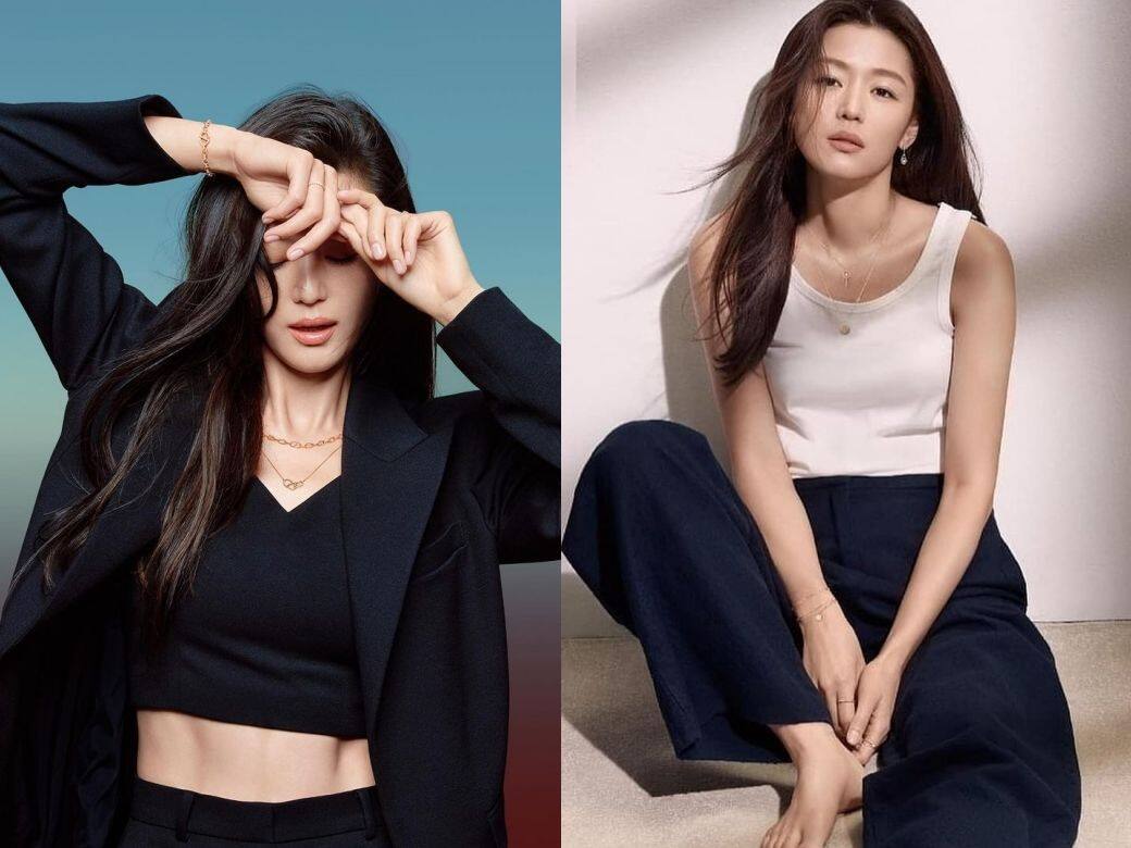 全智賢年近40是兩個小孩媽媽,腹肌照曝光成話題!30+女人最佳知性時尚穿搭示範 全智賢年近40是兩個小孩媽媽,腹肌照曝光成話題!30+女人最佳知性時尚穿搭示範