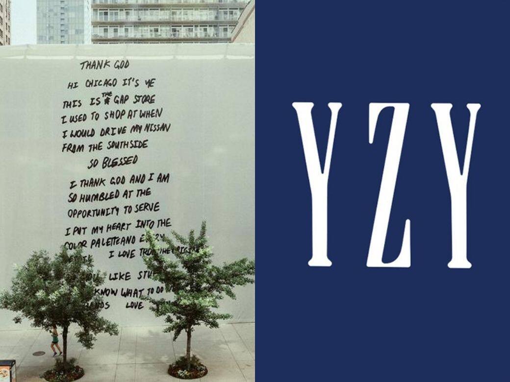 【Yeezy x Gap 10年合作企劃！】Kanye West在Gap門前寫下對品牌的感情